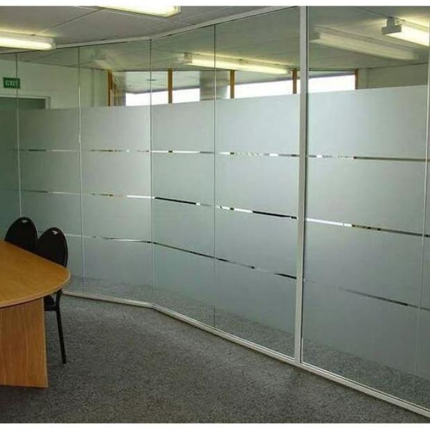 Sticker Kaca Buram/Sticker Sanblas Buram/Sticker Kaca Kantor & Rumah