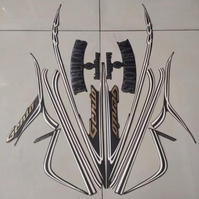 Sticker Striping Lis Motor Honda Genio Fabulous Cbs Iss 2020