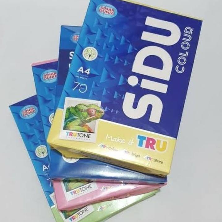 Kertas Hvs A4 Warna Sidu Sinar Dunia