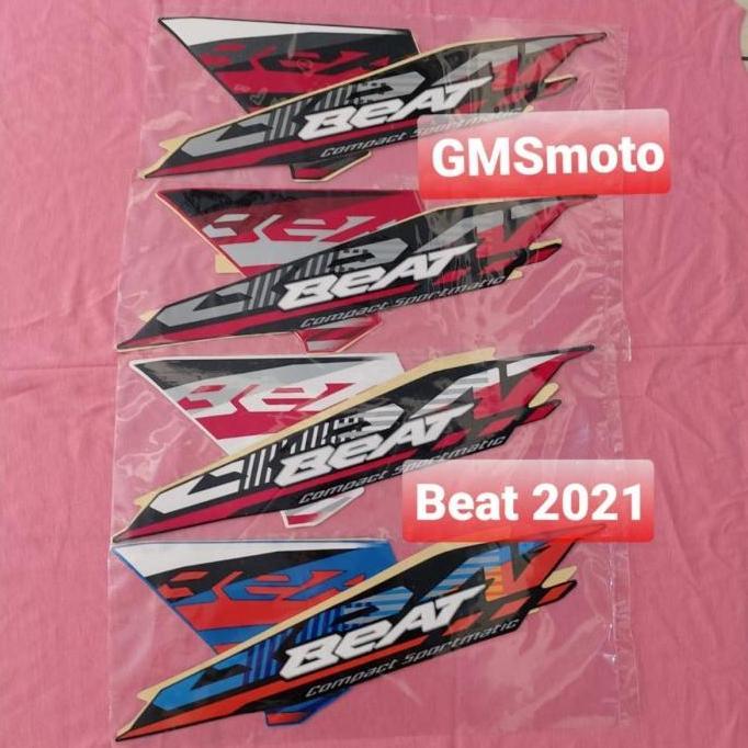 STIKER MOTOR BEAT 2021 / STRIPING MOTOR BEAT 2021 HONDA