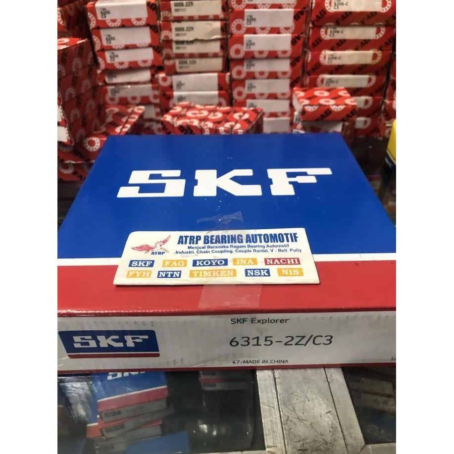 BALL BEARING 6315 ZZ C3 SKF 6315 2Z/C3 SKF ORINAL