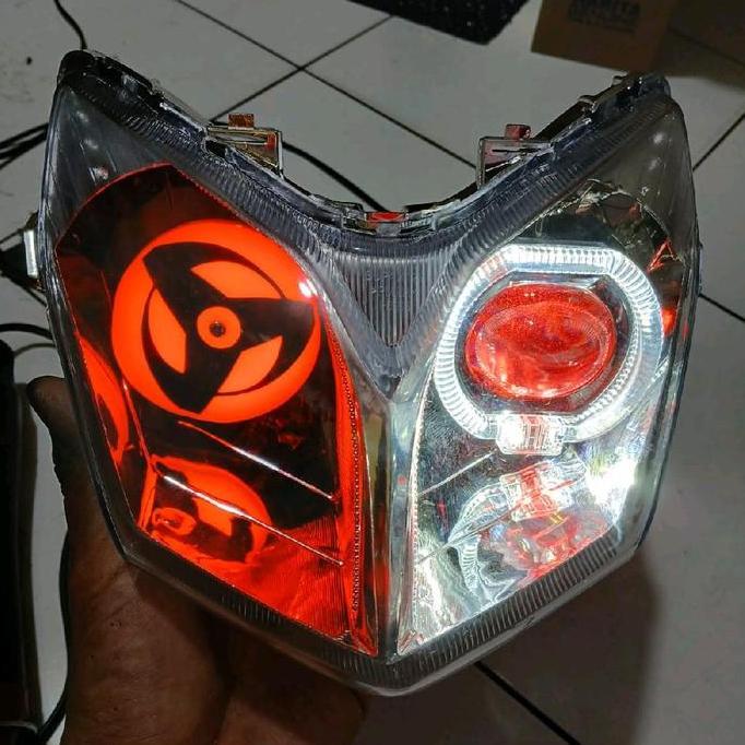 paket reflektor Supra x 125 new supra x 125 batman set biled ala2 2,5 inc combine lampu saringgan ta