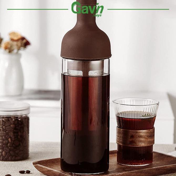 Botol Cold Brew Bottle Tea Infuser 1 liter Botol Infused Water 1000ml