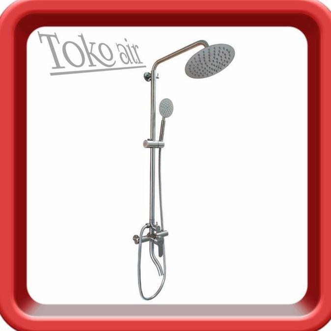 Shower coloum Stainless Steel Set/Shower tiang mandi Stainless 304