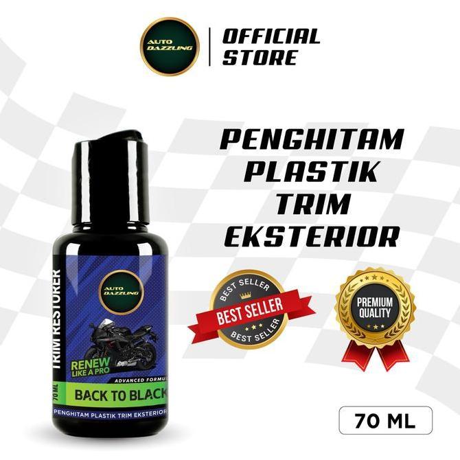 (Good) PENGHITAM BODY PLASTIK TRIM RESTORER BACK TO BLACK