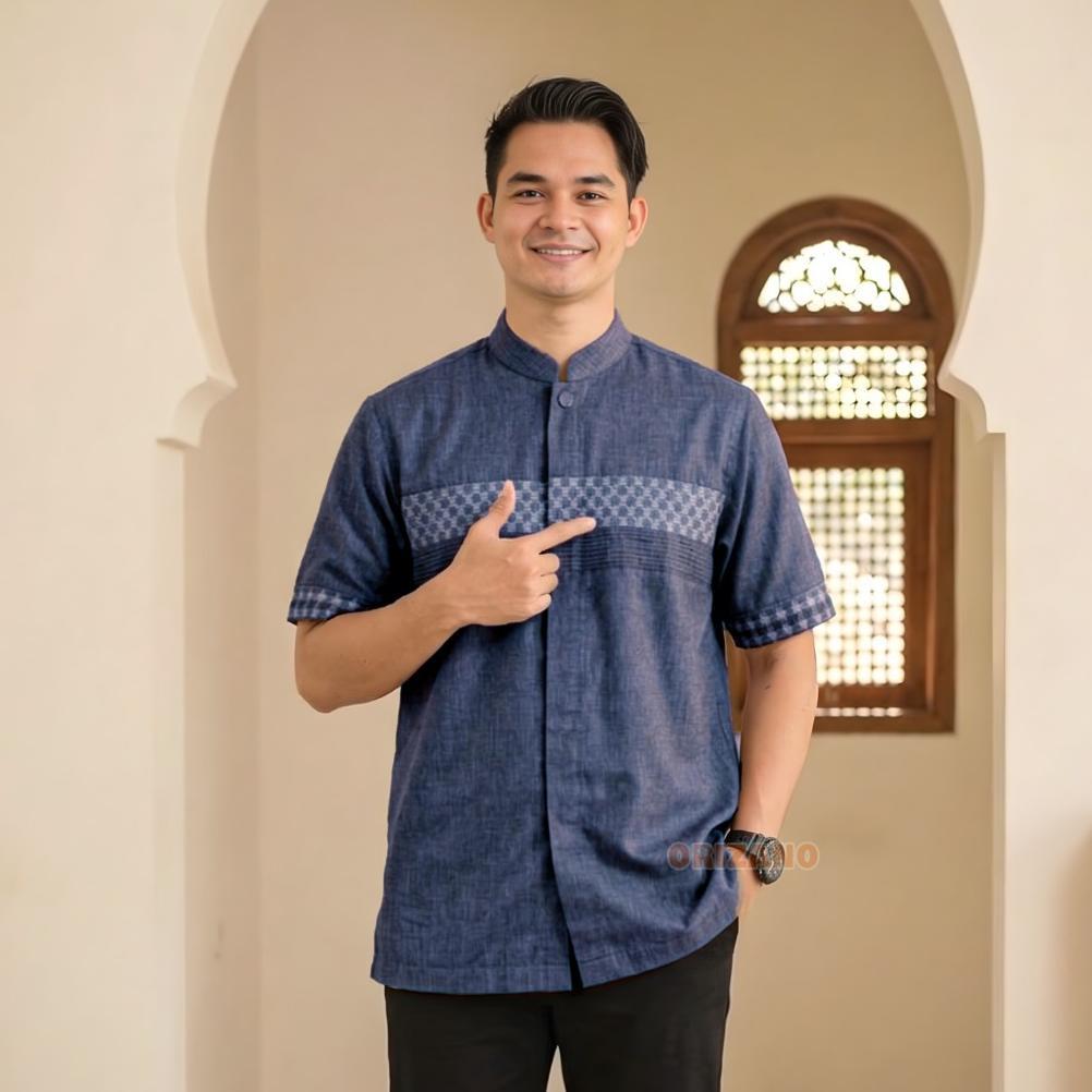 NEW PRODUCT ORIZANO BAJU KOKO PRIA MUSLIM DEWASA SET KOKO JUMBO ELRUMI