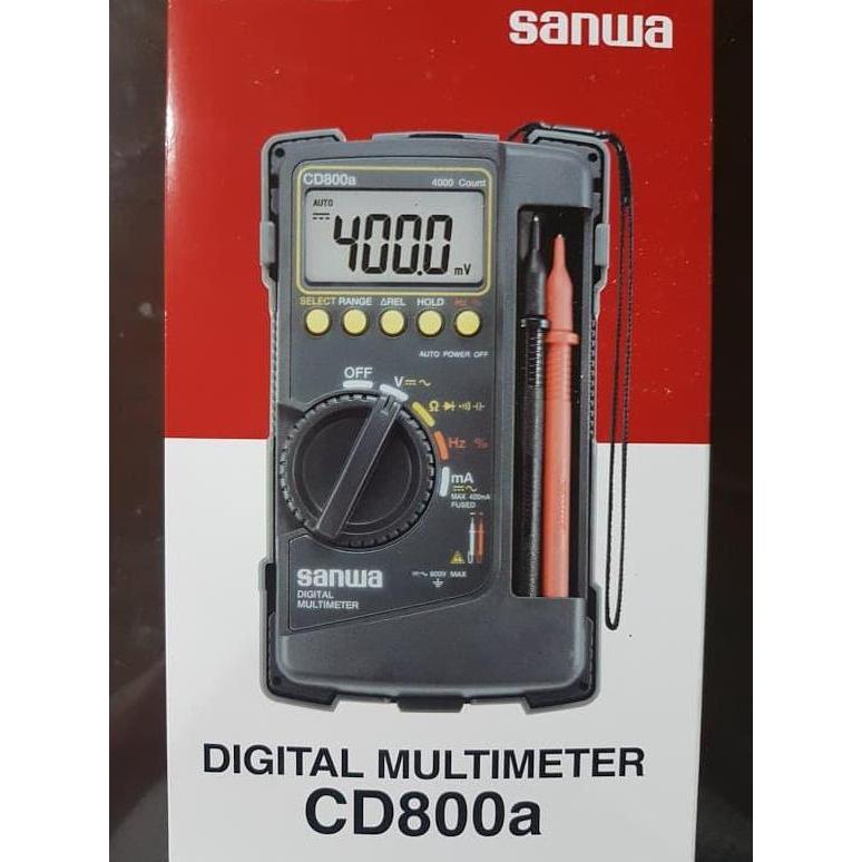 Multimeter Digital SANWA CD-800A [terbaik]