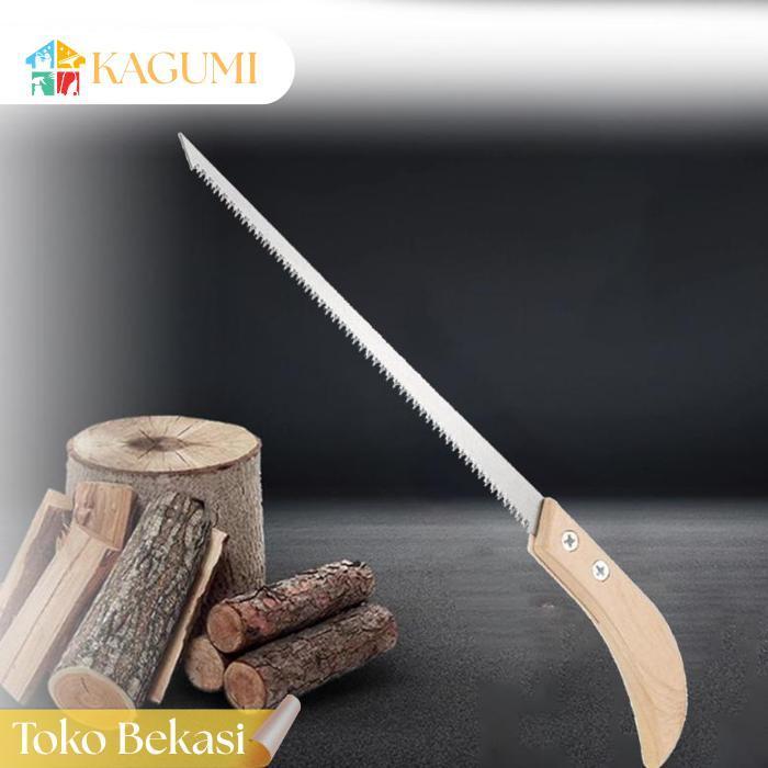 Kagumi 33.5cm Gergaji Pruning Bonsai Gergaji Ryuga Bonsai Gergaji Kecil Kayu Gergaji Bonsai Kecil Ge