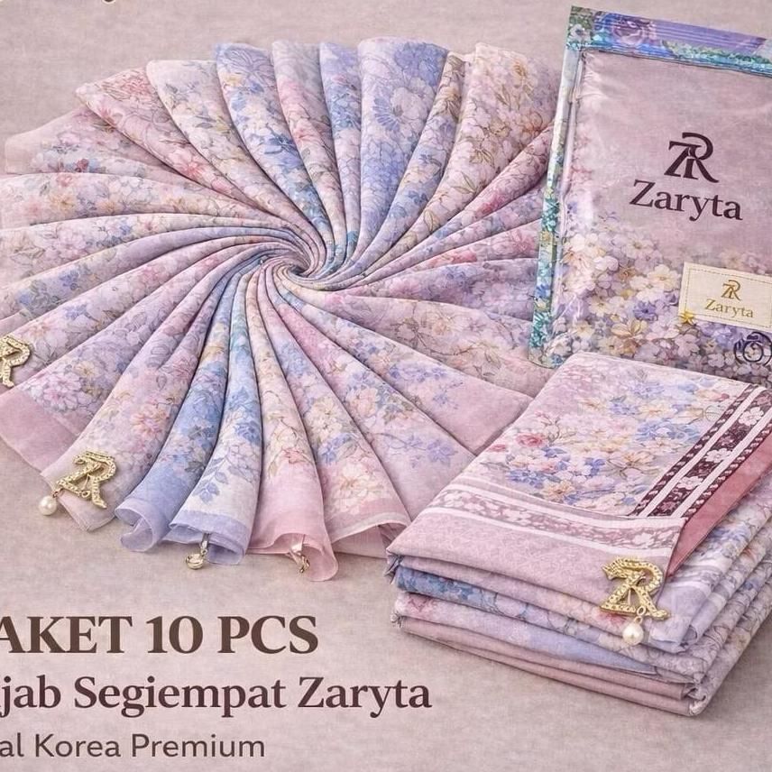 10Pcs Voal Zaryta Logo Motif | Zaryta Motif