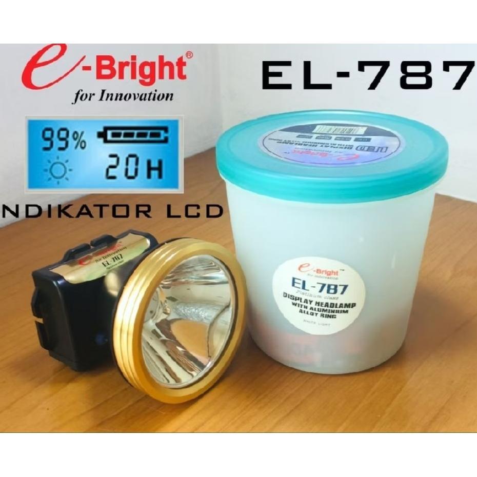Senter Kepala Super Terang E-Bright