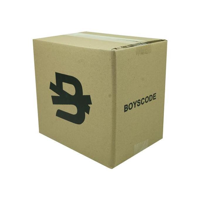 (Good) BOYSCODE Kardus Box Topi Medium Size Packaging Exclusive Coklat / Dus Topi Kotak Persegi / Ke