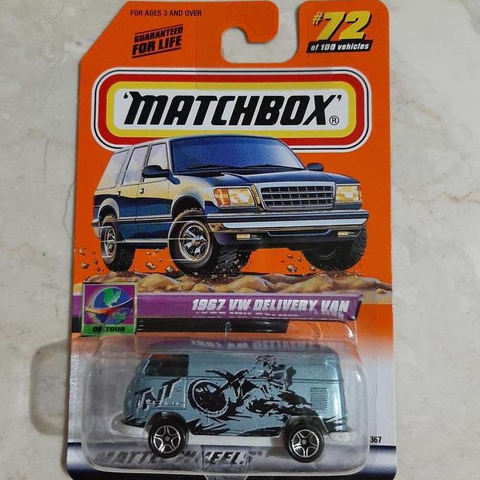 matchbox 1967 vw delivery van