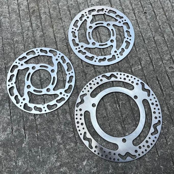 Disc Piringan Cakram Sunstar Thailand Ukuran 190Mm 200Mm 220Mm Model Tapak Kaki Disk Brake Depan Pir