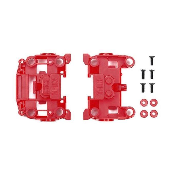 TAMIYA 95696 BUMPERLESS N-03/T-03 UNITS [ RED ]