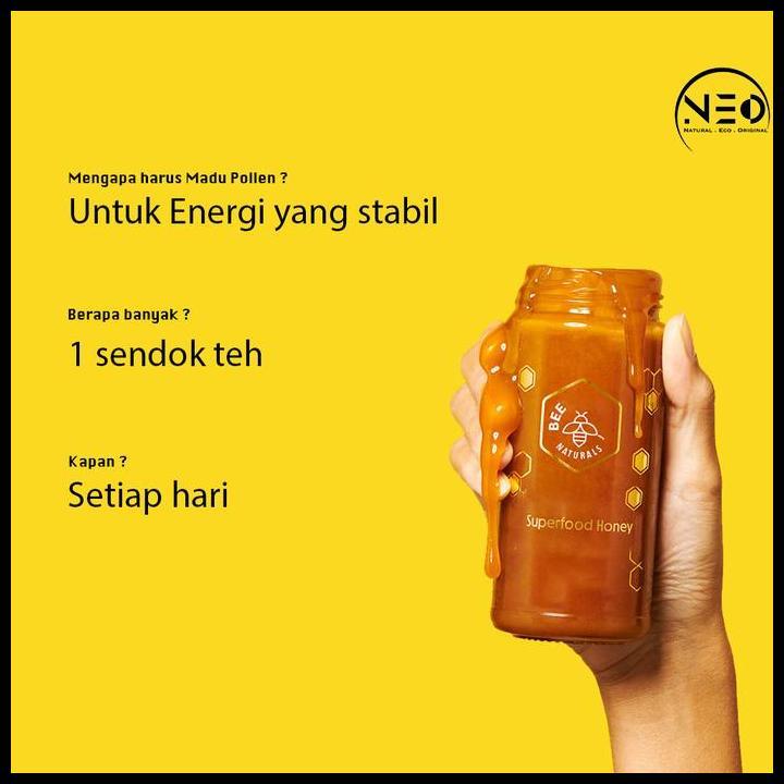 Best Seller Neo Madu Pollen- Pelopor Madu Dengan Bee Pollen Di Indonesia - Madu Bee Pollen - Madu Be