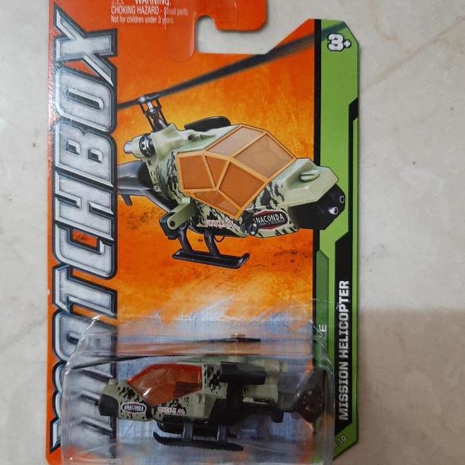 matchbox mission helicopter jungle