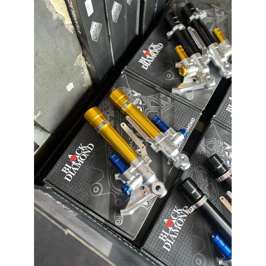 TERMURAH Bottom Shock Yamaha Xmax Black Diamond Tabung Click Compresion Hitam Gold SIlver