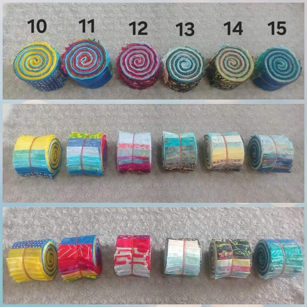 AG - Kain Katun Batik - Jelly Roll