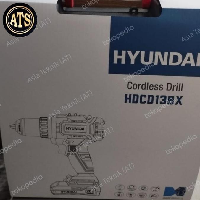 Mesin Bor Baterai Hyundai Cordless Drill Bor Beton Terbaik