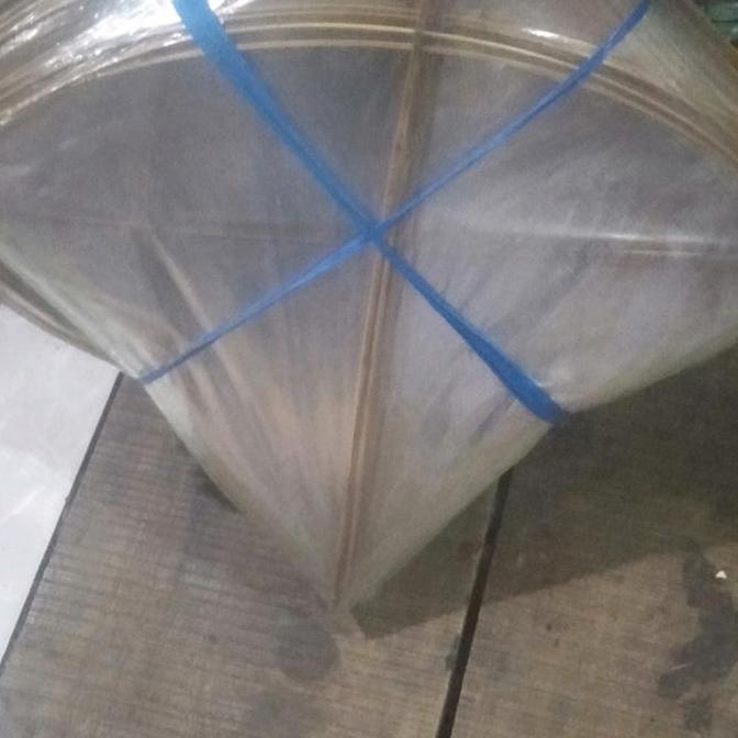 Layangan plastik Bening / layangan Siluman uk 58 ( isi 100 pcs Bonus 4 pcs ) KUALITAS Bagus