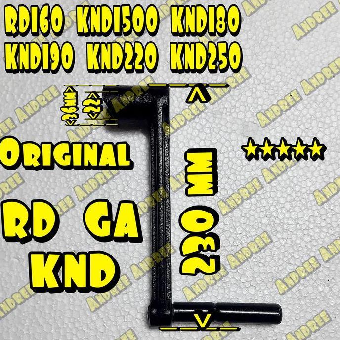 NEW RD 160 KND 220 250 RD GA KND Starting Handle Engkol Kubota Original