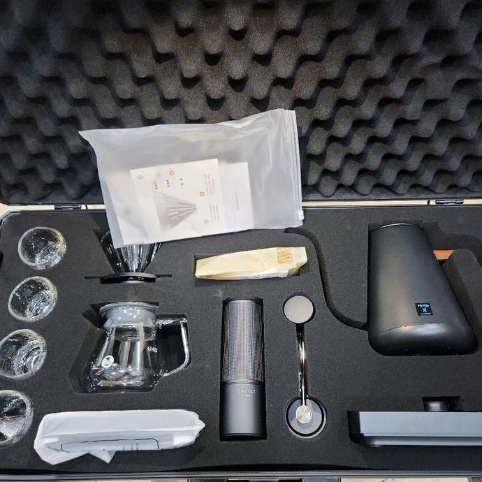 BEBAS ONGKIR - Timemore C3s coffee suitcase / paket lengkap alat kopi portable with X Pro Kettle