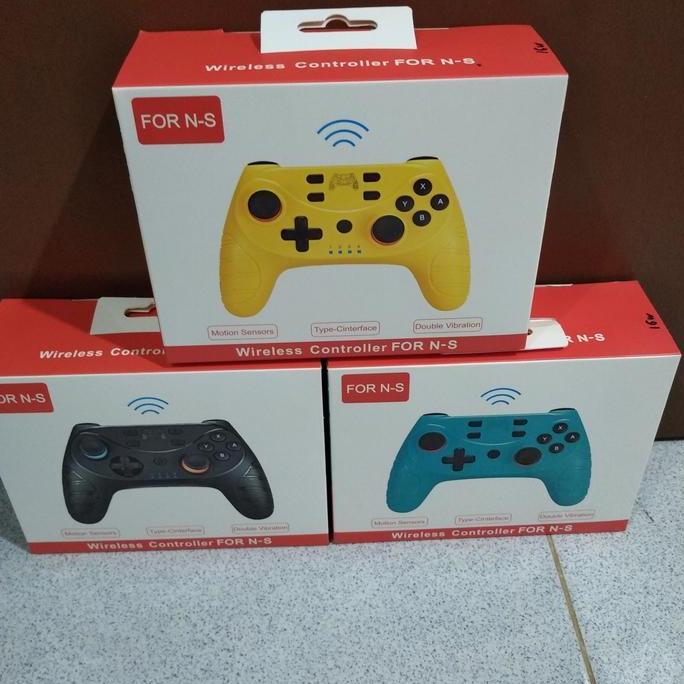 BEBAS ONGKIR - Wireless Controller Nintendo Switch Gamepad Kabel USB C
