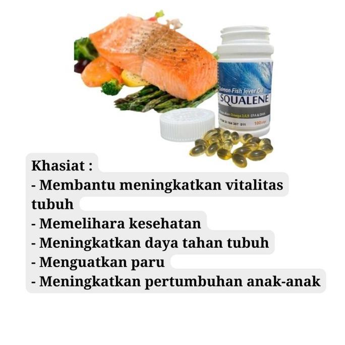 Plus- Squalene Salmon Fish Lever Oil