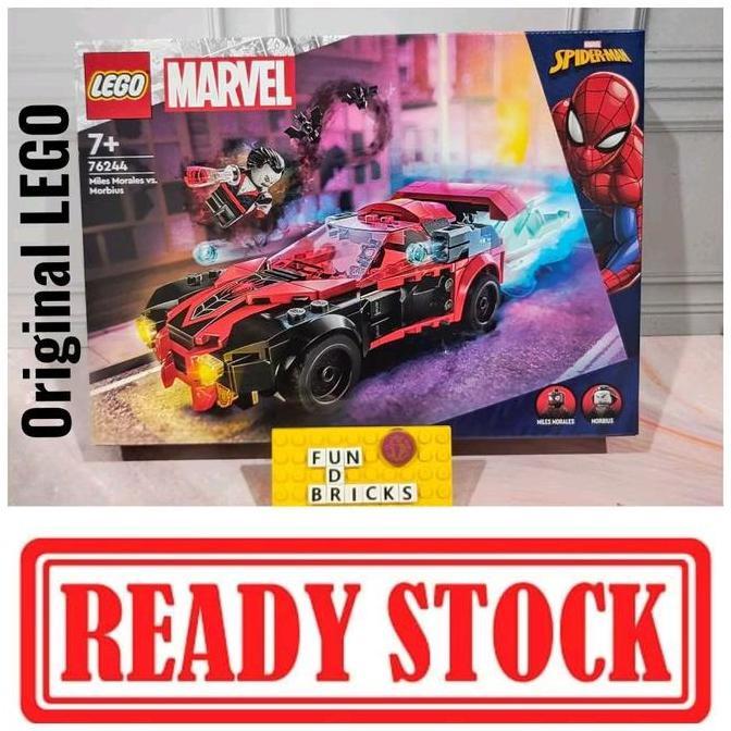 LEGO 76244 Spiderman Morbius VS Miles Morales