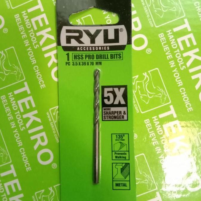 MATA BOR BESI HSS PRO 3.5 MM TEKIRO RYU READY
