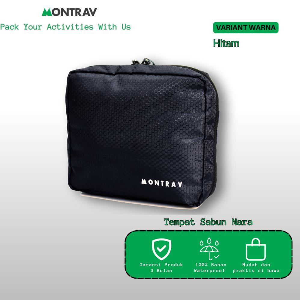 Montrav - Tas Tempat Sabun - Tas Alat Mandi Traveling - Nara