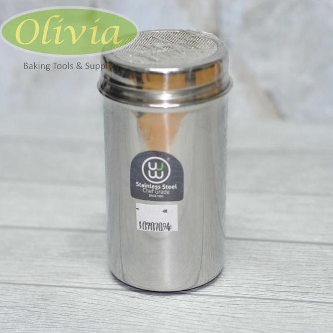 Flour Container Mesh//Tepung Shake Stainless Kitchenware