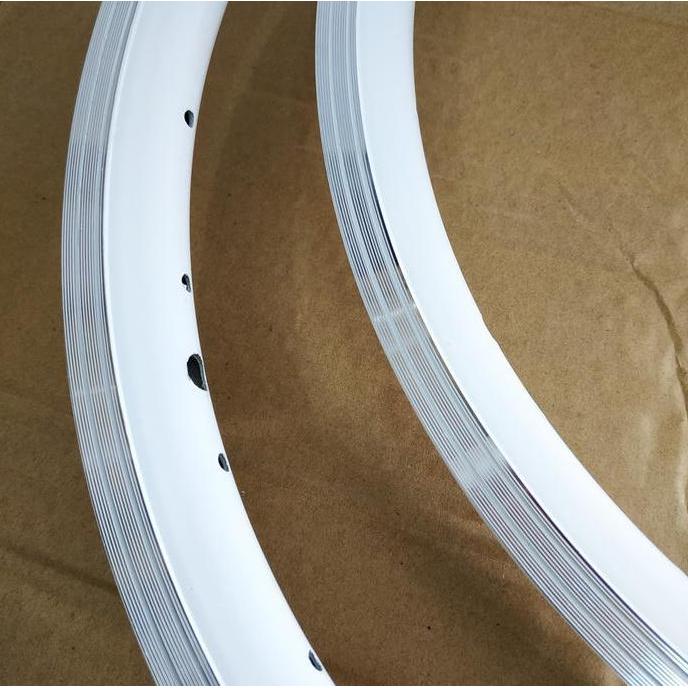 Rim Velg Seli 20 28H Putih 2Pcs