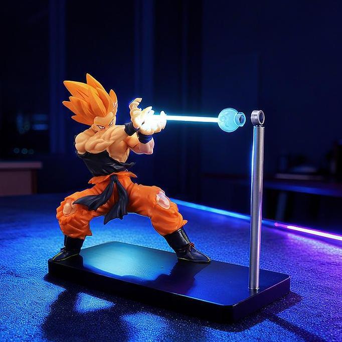 Lampu Dragon Ball Goku Kamehameha - Goku Anime Figure Dragon Ball-Figure Dragon Ball