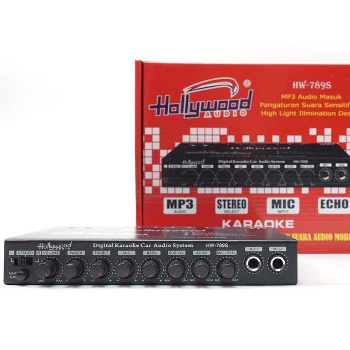 Termurah Preamp Parametrix Equalizer Mobil Hollywood Hw-789S