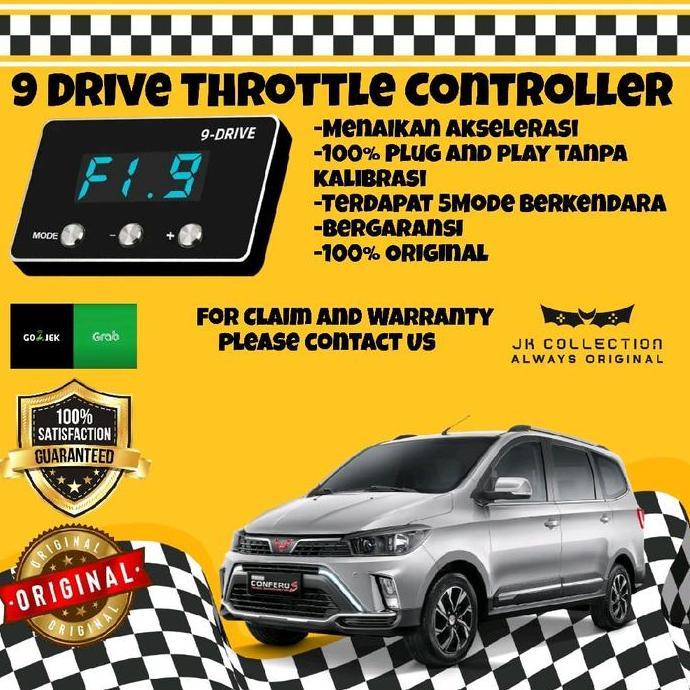 9 Drive Throttle Controller Wuling Confero Series 9Drive Pgyback Remap ECU