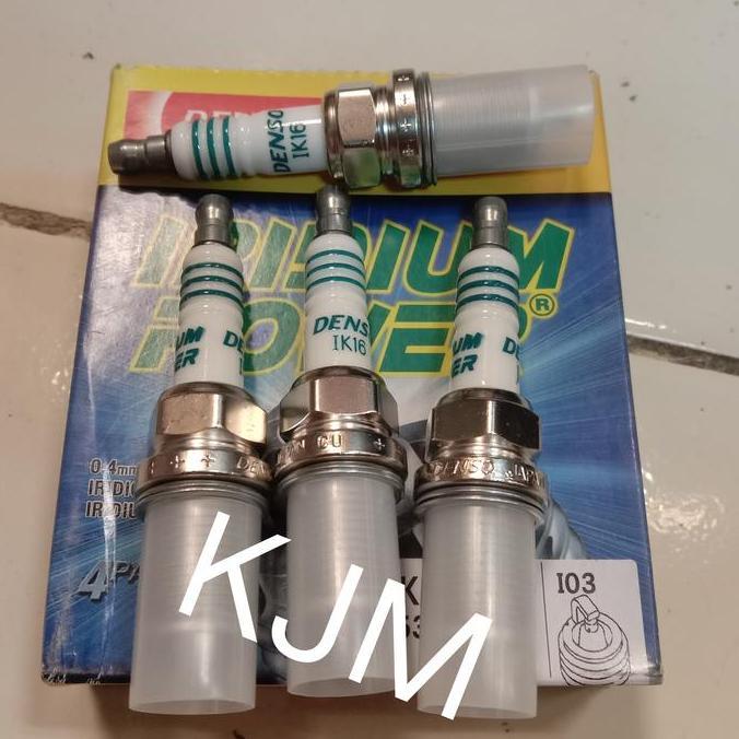 4pcs busi iredium power asli Denso Toyota Yaris & Vios gen 1&2