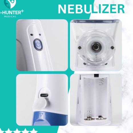 Termurah Portable Mesh Alat Uap Bantu Pernafasan Asma Inhalasi / Alat Uap Anak Dan Dewasa / Alat Per