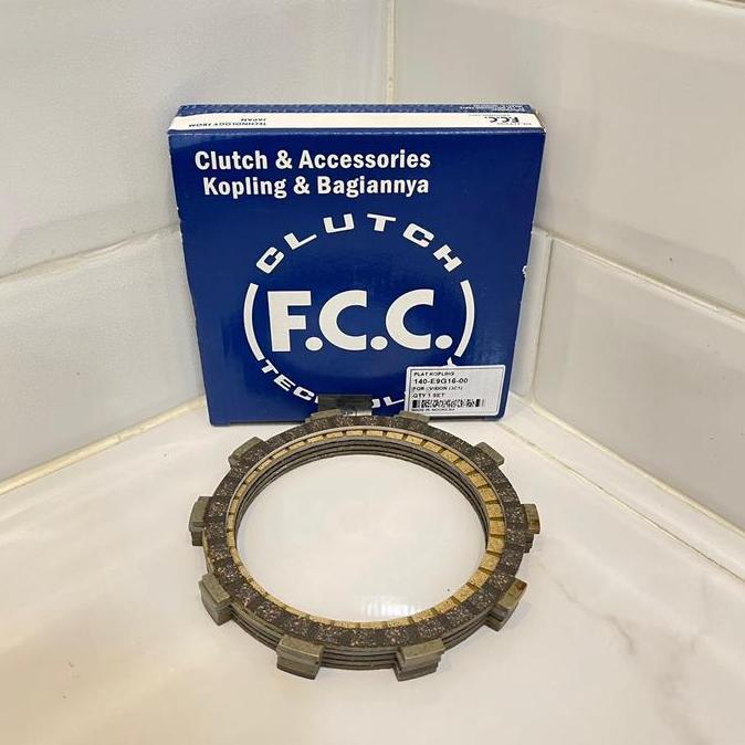Fcc-Gk17 Plat Kopling Set (3C1) Vixion / Vixion Lama / Scorpio Original Fcc / Plat Kopling Fcc Harga