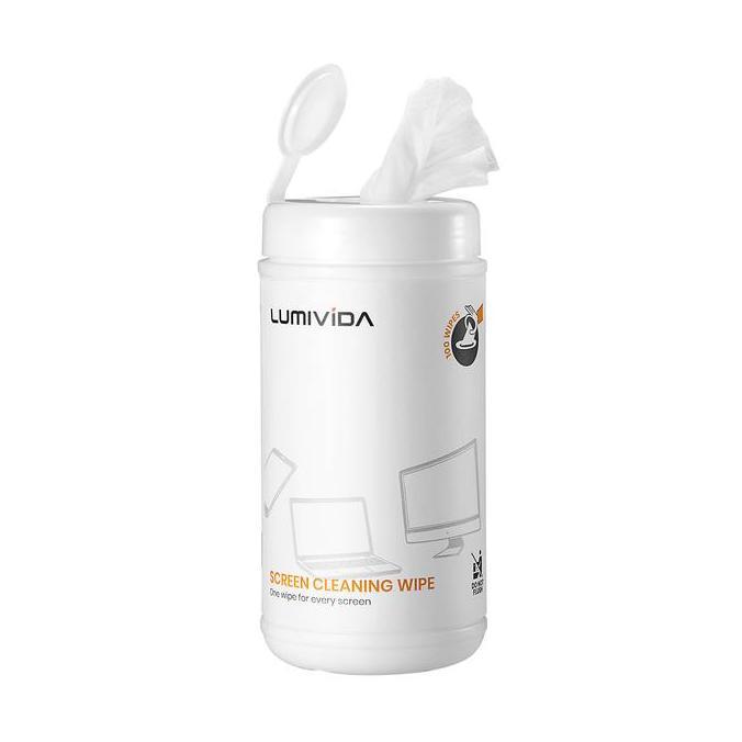 Hutavia_store - LV-SC-4 Screen Cleaning Wipes Tisu Pembersih Layar Anti-Static, Bebas Alkohol untuk 
