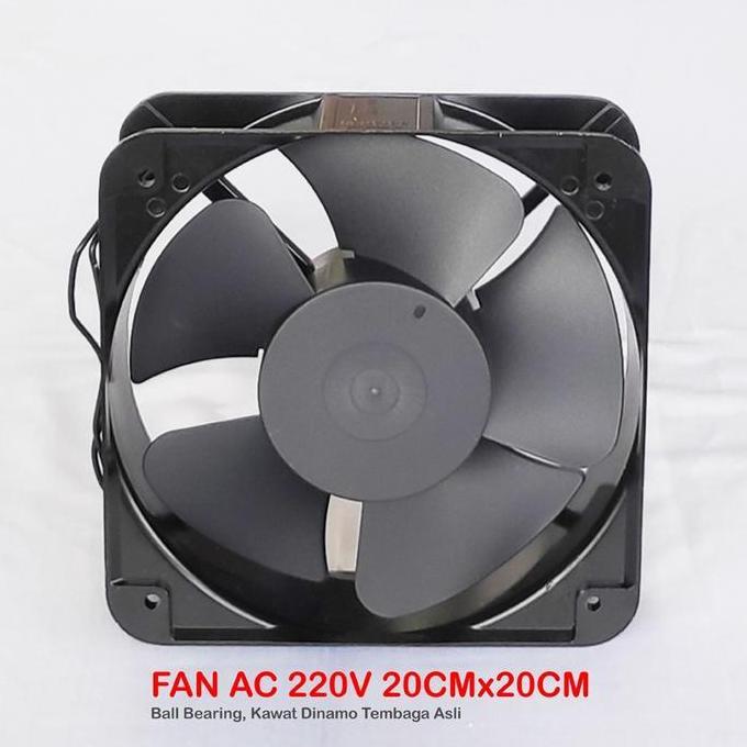 FAN AC 220V 20X20CM COOLING FAN 220V KIPAS ANGIN 20X20 FAN 20CM0FAN A