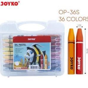 Drwg- Crayon 36 Warna Joyko Oil Pastel Krayon