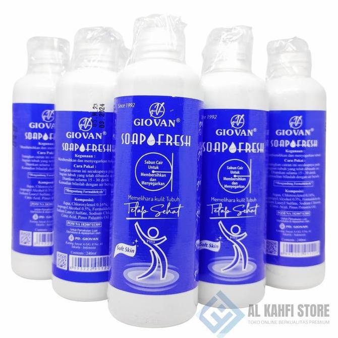 Airbront- Giovan 50Ml Sabun Giovan Healthy Life Style Soap Fresh Mandi