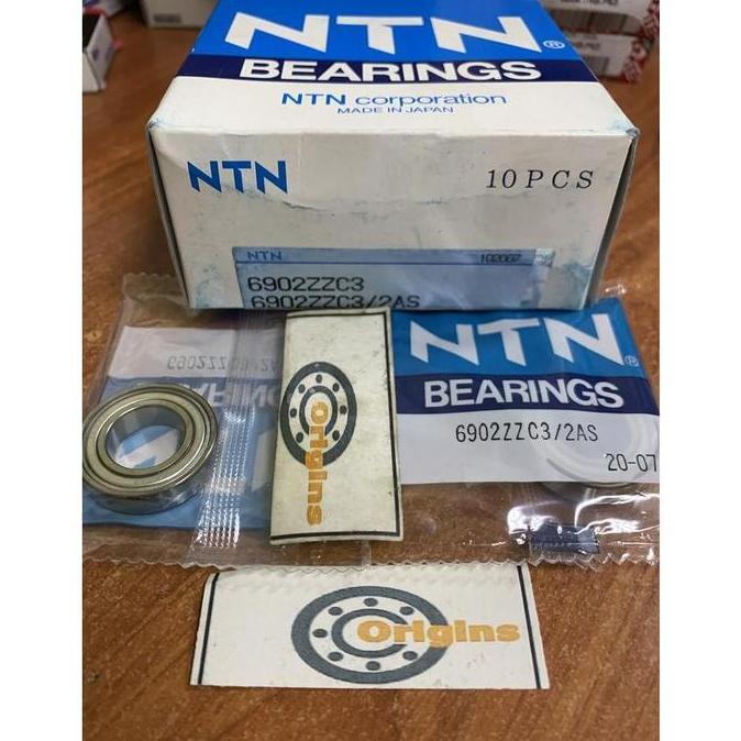BEARING 6902 ZZ C3 NTN JAPAN 6902ZZC3 OB27