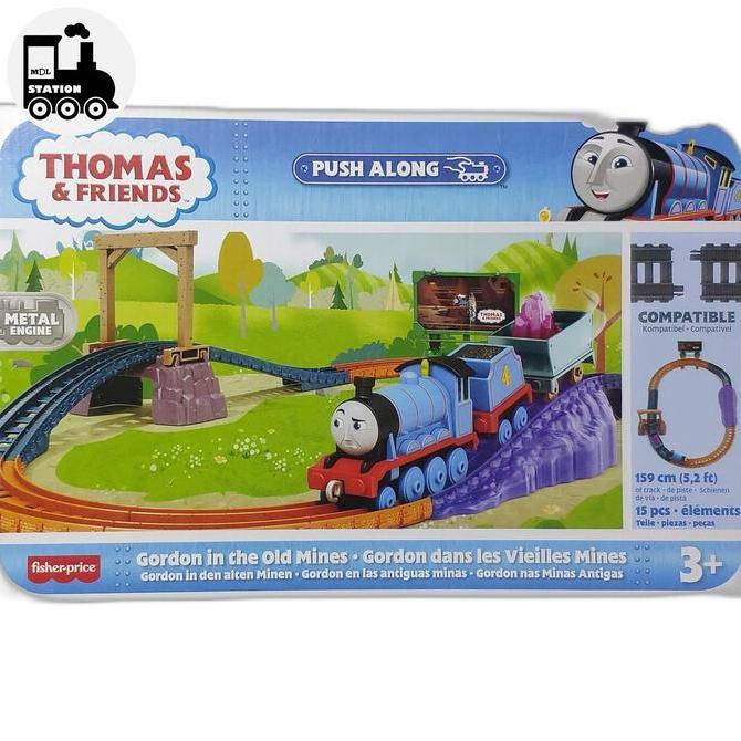 THOMAS AND FRIENDS ALL ENGINE GO PUSH ALONG - GORDON IN THE OLD MINES MDLS27