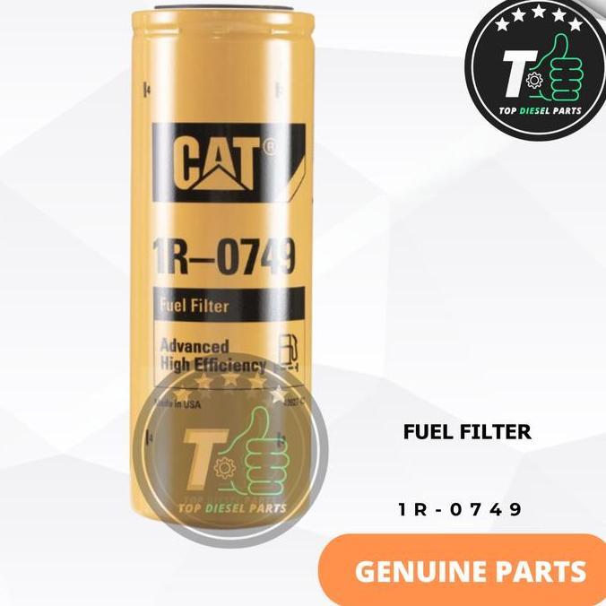 1R-0749 Fuel Filter Original 1R0749 1R-0712 Genuine Asli
