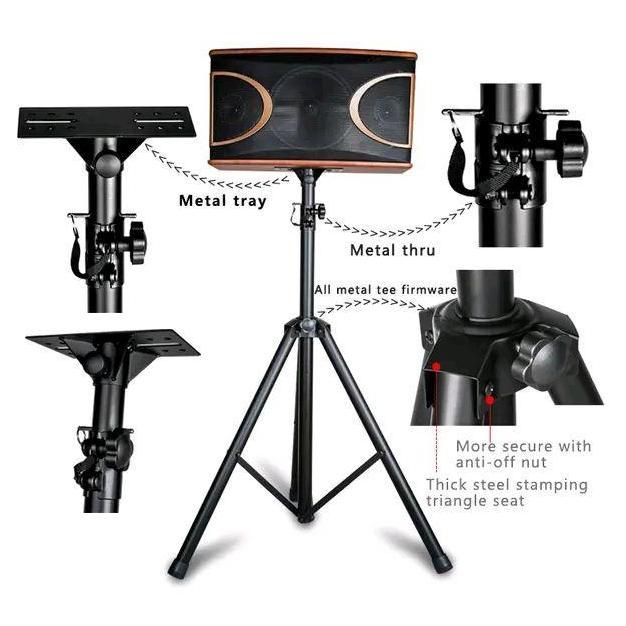 suprapto.cz/ Stand Speaker/Speaker Stand Tripod Stand Speaker 1 Set Full Diskon
