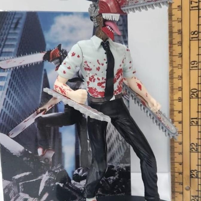 mainan - chainsaw man figure denji power Diskon
