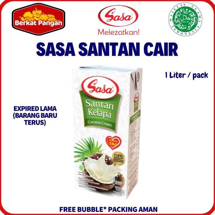Best Seller Sasa Santan Kelapa Cair 1 Liter Premium