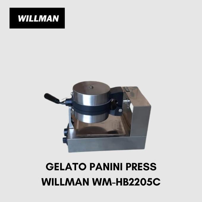 Ariyoseller5 - Mesin Ufo Burger Gelato Ice Cream Panini Bun Press Es Krim Dalam Roti